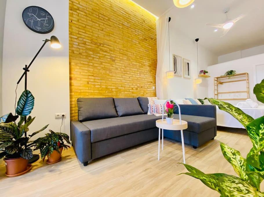 Relaxing Beachside Cabanyal Loft Valencia Exterior foto